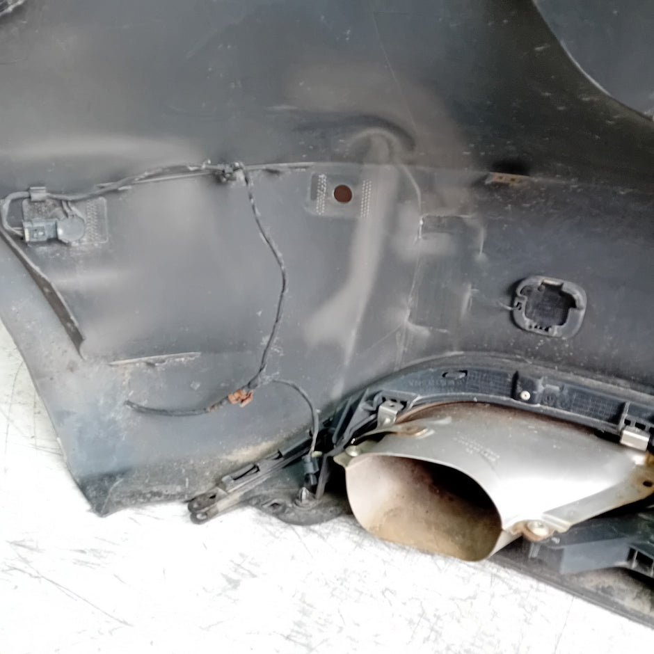 MERCEDES BENZ  A-CLASS W176 REAR BUMPER A1768854225 2016 BLACK COMPLETE FMX19