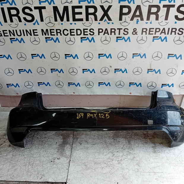 MERCEDES BENZ A-CLASS W169 REAR BUMPER BLACK 2004-12 A1698850838 FMX125