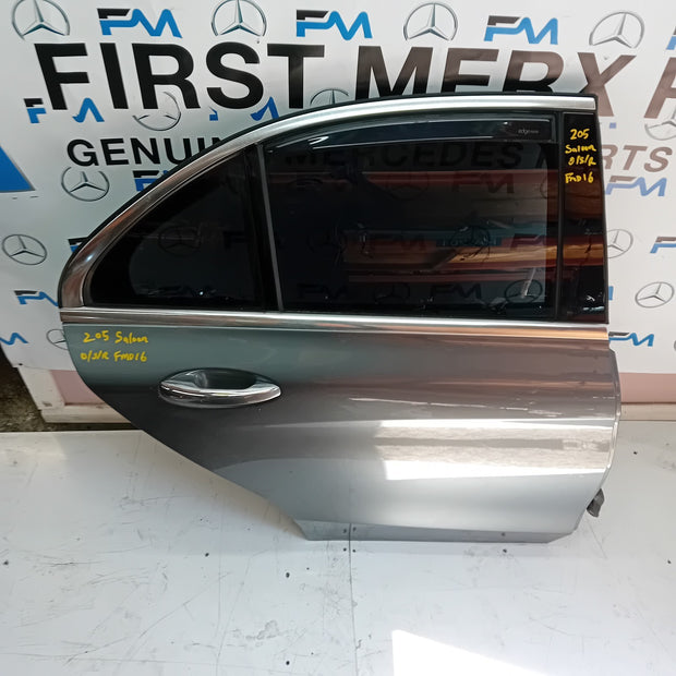 MERCEDES BENZ C CLASS SALOON W205 DRIVER SIDE REAR DOOR ( OFFSIDE REAR ) FMD16