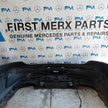 MERCEDES BENZ E-CLASS C238 COUPE BLACK REAR BUMPER 2016 ON COMPLETE FMX98