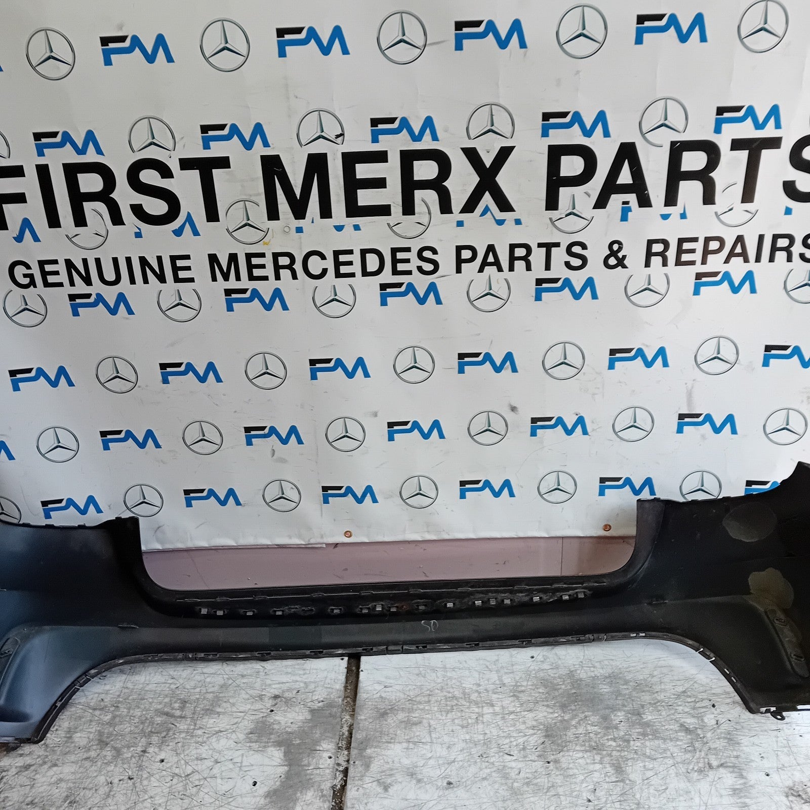 MERCEDES BENZ GLA X156 AMG REAR BUMPER BROWN 2014-19 A1568852425 FMX117