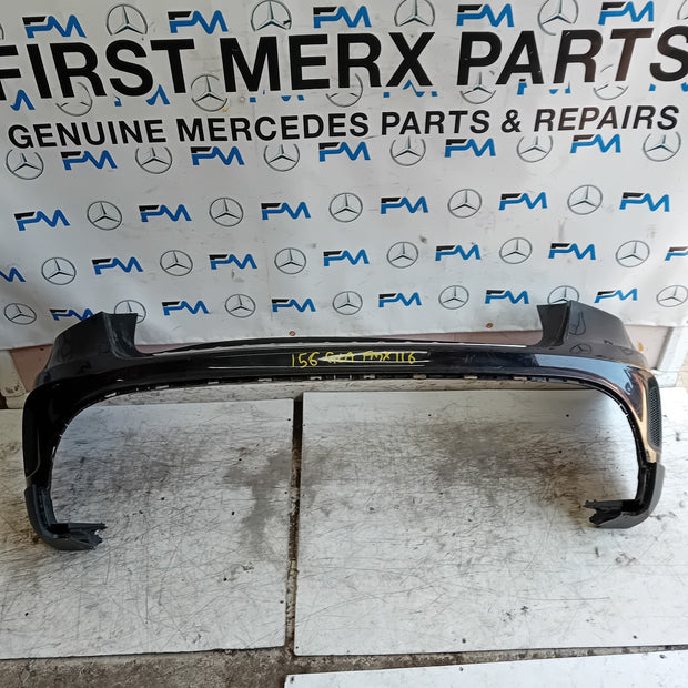 MERCEDES BENZ GLA X156 AMG REAR BUMPER BLACK 2014-19 A1568852425 FMX116
