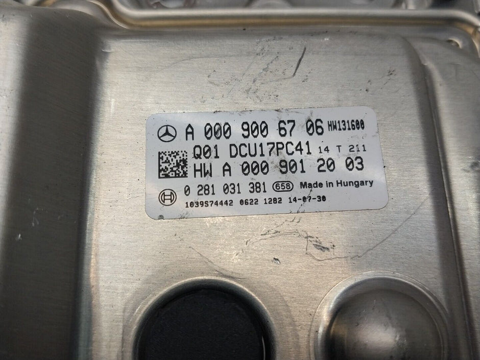 MERCEDES CLASS W205 GLC S CLASS ADBLUE CONTROL MODULE UNIT A0009003313FM00262