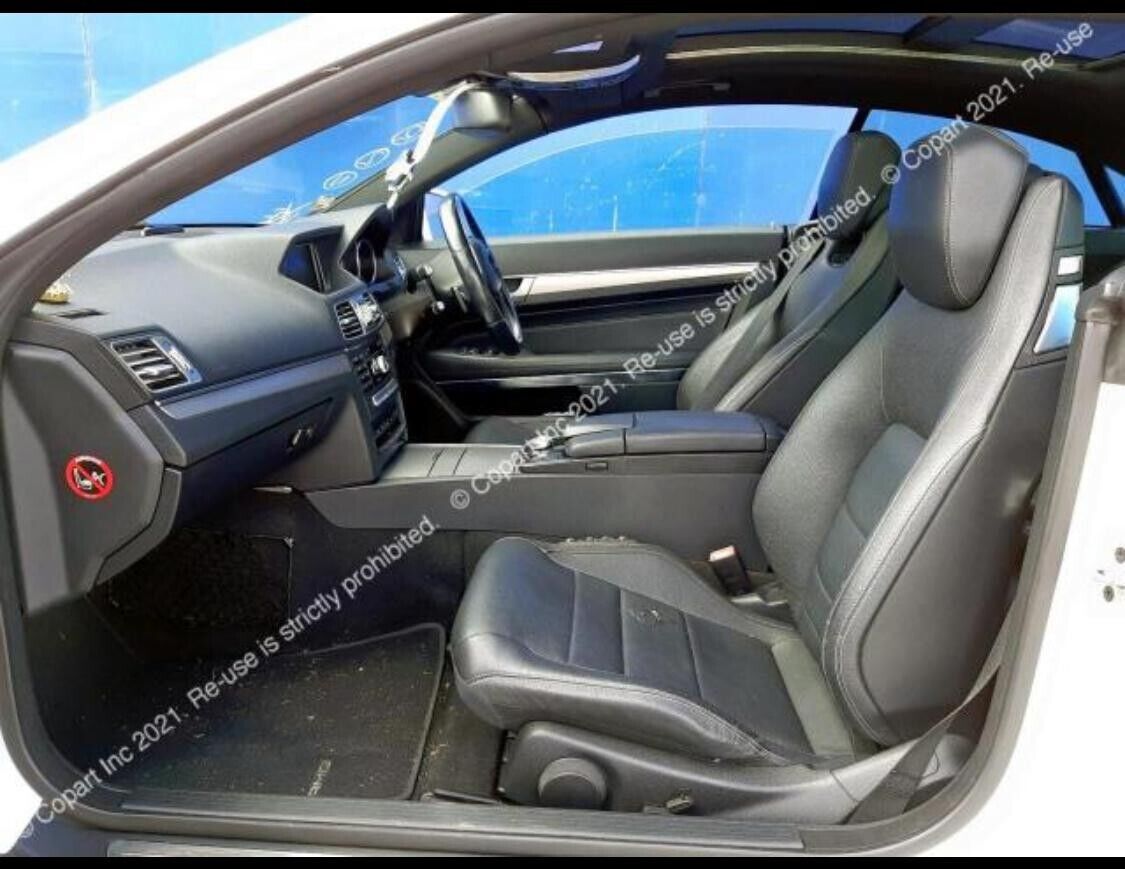 MERCEDES BENZ E-CLASS COUPE W207/BREAKING - FRONT BUMPER , BONNET AND BOTH WINGS