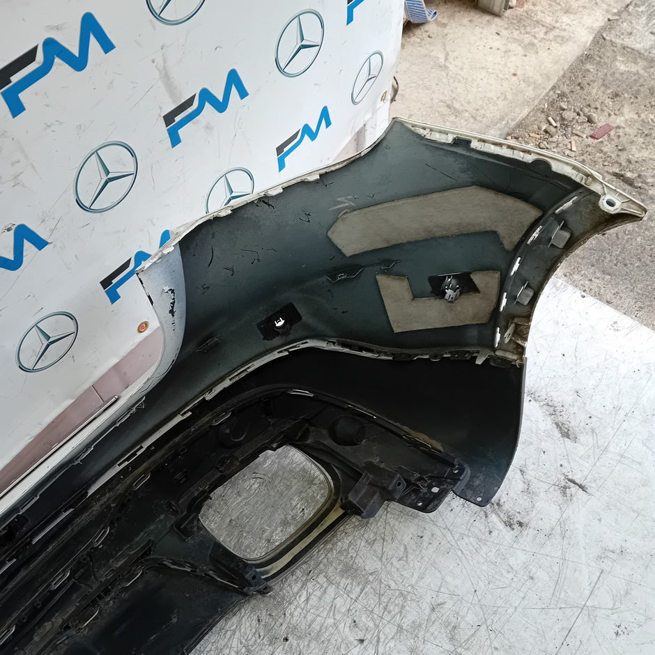 MERCEDES BENZ GLA W156 REAR BUMPER WHITE 2014-2019 A1568802640 FMX143