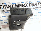 MERCEDES CLA W118 DRIVER REAR DOOR OSR GREY 2019 ON COMPLETE FMD336