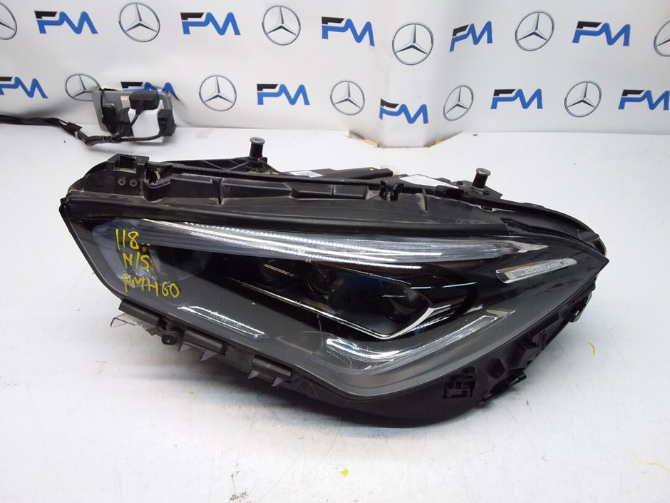 MERCEDES CLA W118 2021 MULTIBEAM LED HEADLIGHT LEFT N/S A1189068900 FMH60