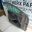 MERCEDES-BENZ A-CLASS W176 PASSENGER SIDE FRONT DOOR N/S/F COMPLETE GREY FMD51