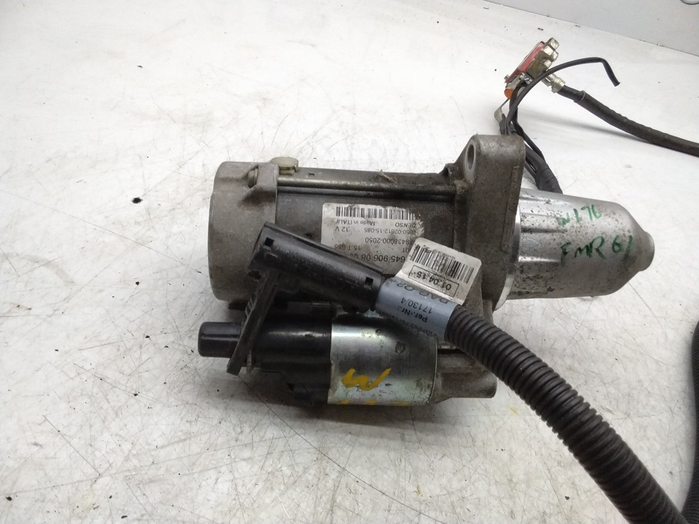 MERCEDES BENZ  A-CLASS W176 STARTER MOTOR DENSO A6459060800 FMR61