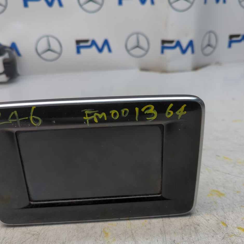 MERCEDES BENZ B-CLASS W246 DISPLAY SCREEN A2469001206  2012-2019 ON FM001364