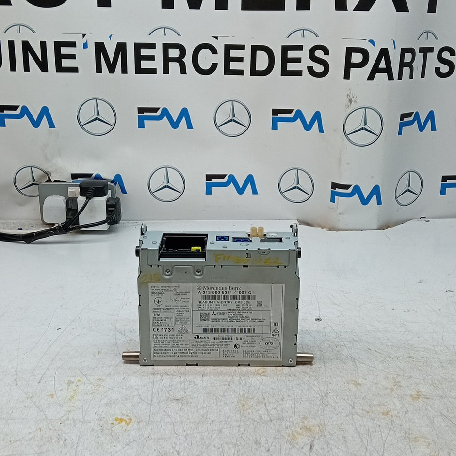 MERCEDES BENZ E CLASS  W213 SAT NAV SYSTEM HEADUNIT A2139005311 FM001278
