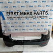 MERCEDES BENZ GLC W253 REAR BUMPER 2015 BLACK A2539852525 FMX50