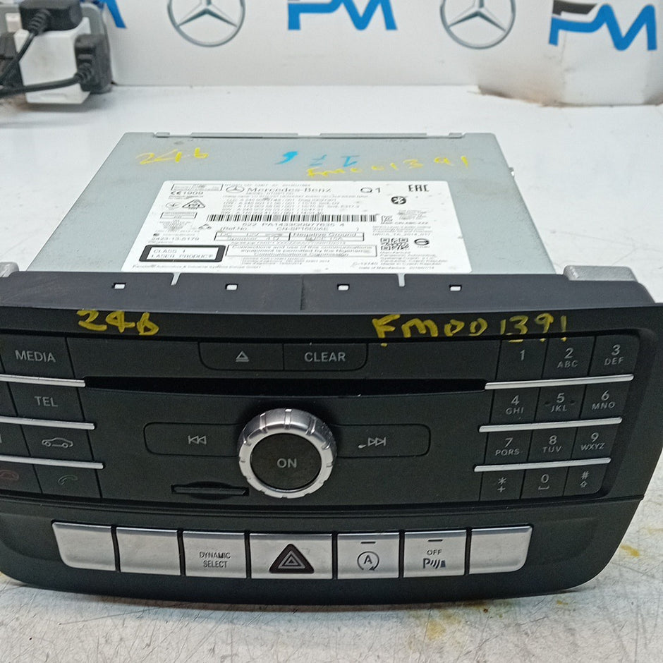 MERCEDES B CLASS W246 STEREO SAT NAV SYSTEM A2469002718 2012-19 FM001391