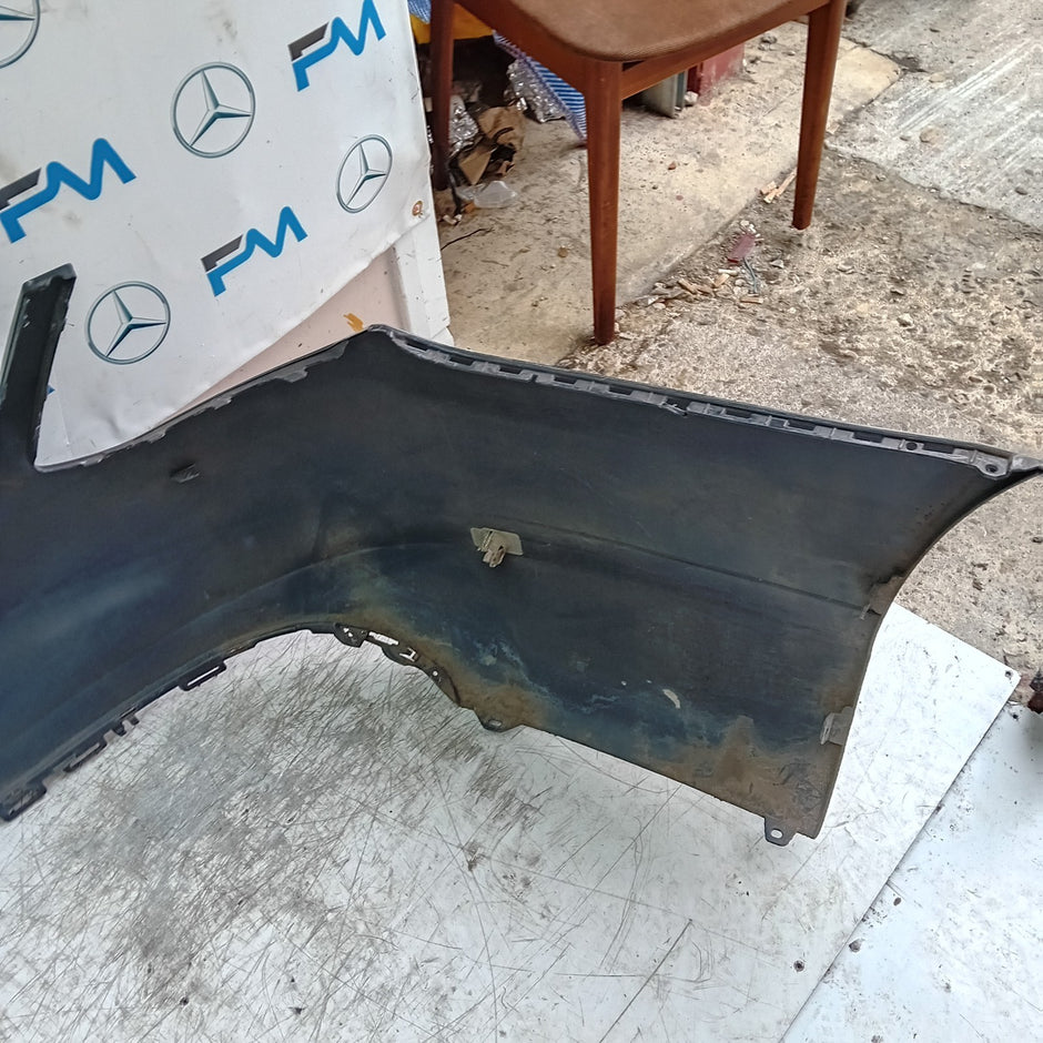 MERCEDES BENZ C-CLASS W205 SLN REAR BUMPER 2015 BLACK A2058550138 FMX49