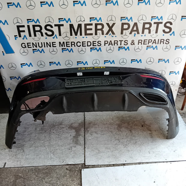 MERCEDES BENZ E-CLASS C238 COUPE REAR BUMPER BLUE 2016 ON FMX87