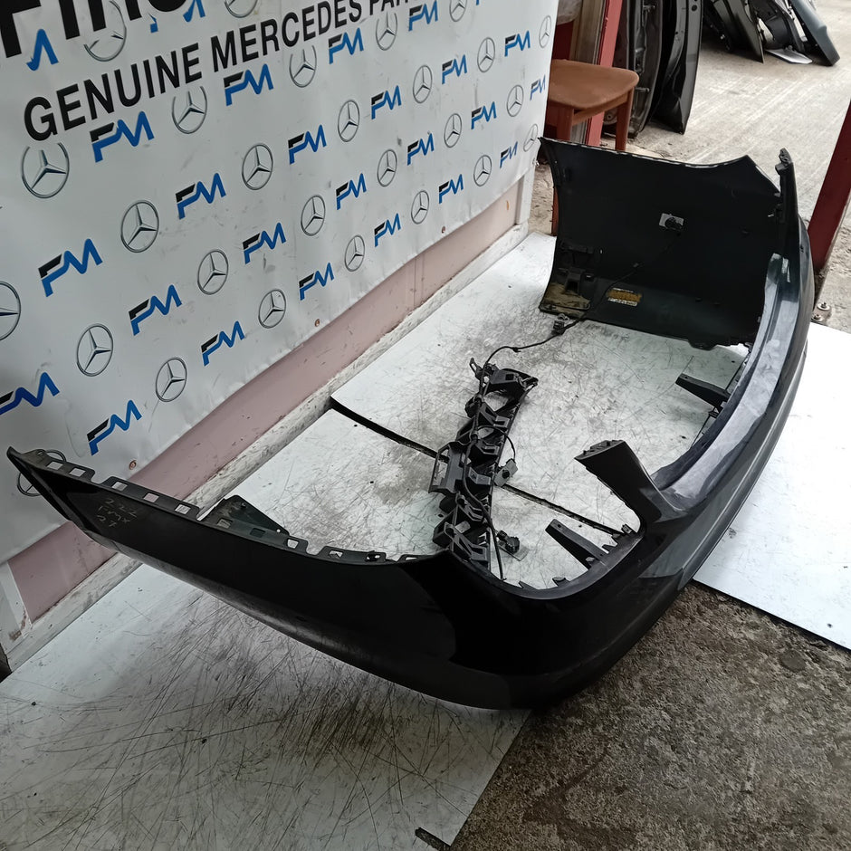 MERCEDES BENZ  S-CLASS W222 REAR BUMPER 2018 A2228851525 BLACK FMX27