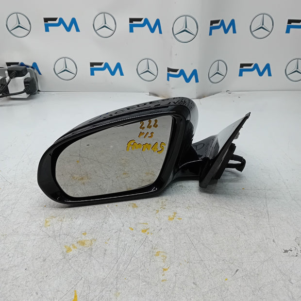 MERCEDES S-CLASS W222 PASSENGER SIDE WING MIRROR BROWN A2228101301 PL FMM45