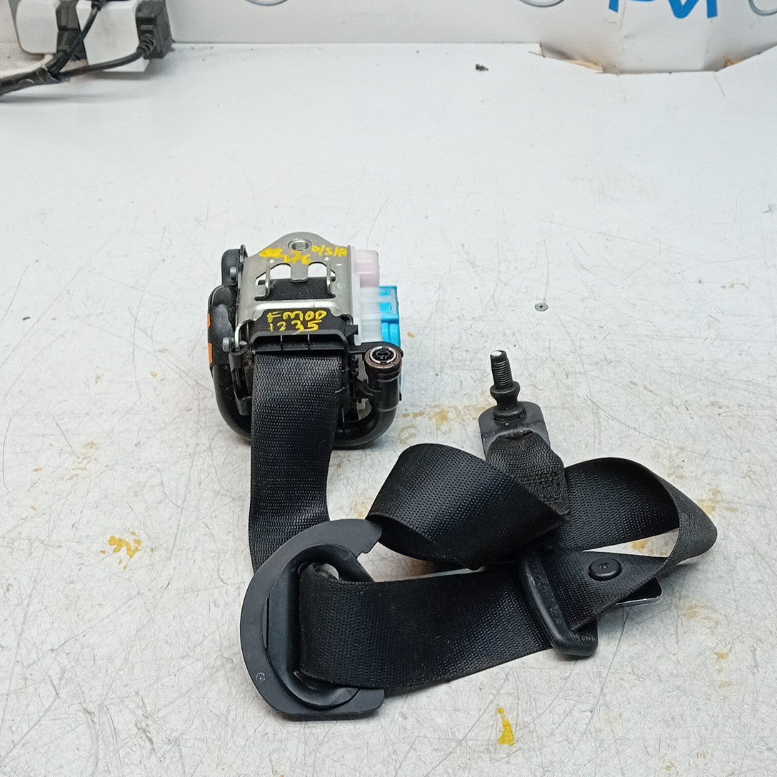 MERCEDES BENZ A-CLASS W176 SEAT BELT REAR DRIVER A1768602285 BLACK 2016 FM001235