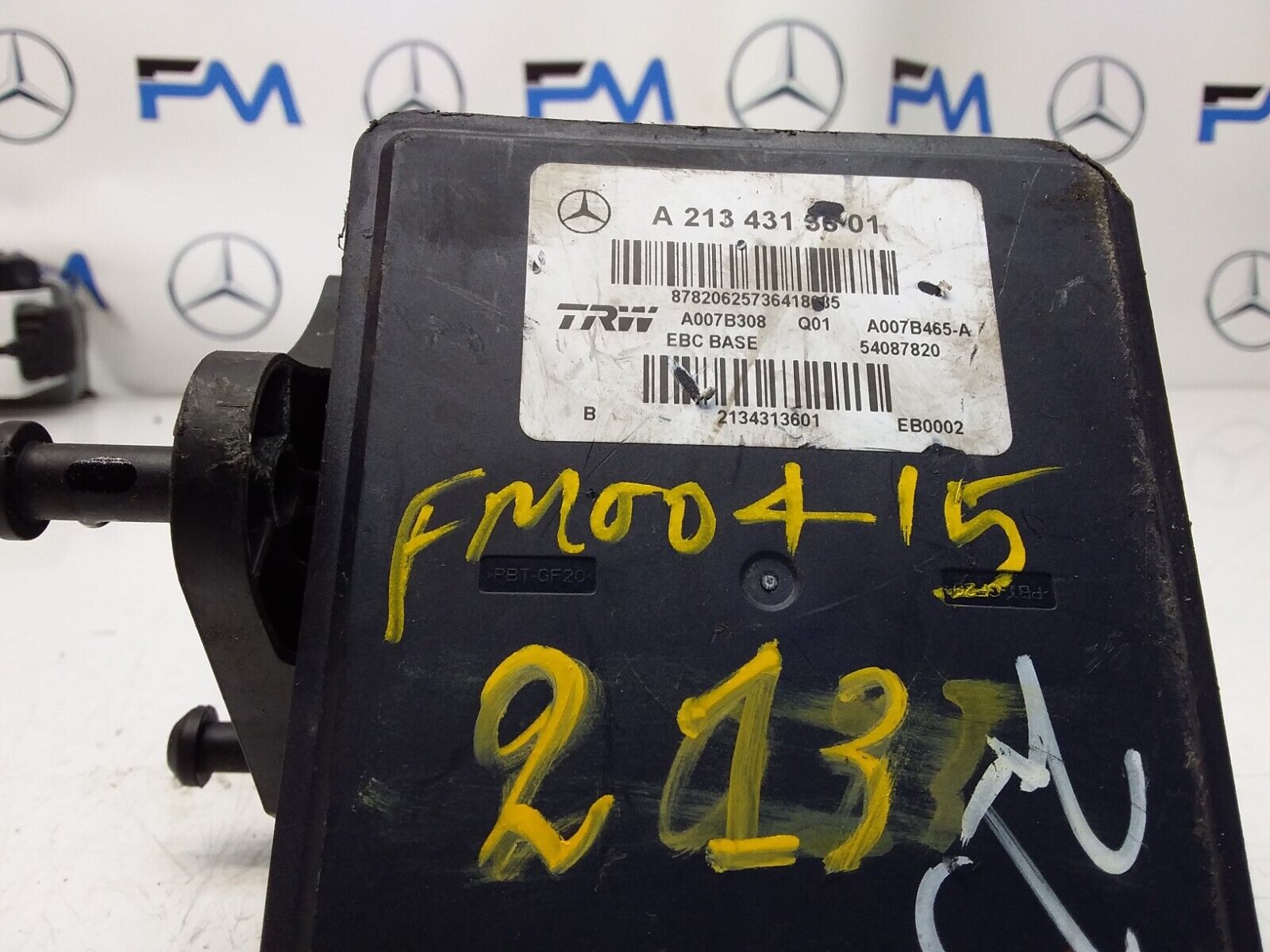 MERCEDES E-CLASS W213 ABS PUMP MODULE CONTROL UNIT A2134315801 FM00415