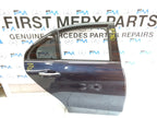 MERCEDES BENZ C-CLASS W205 DRIVER SIDE REAR DOOR O/S/R COMPLETE BLUE FMD87
