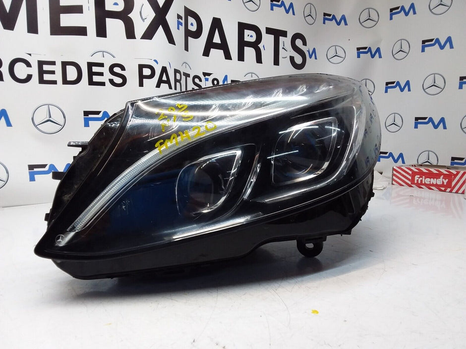 2018 MERCEDES C-CLASS W205 N/S Passenger Side Front Headlight A20539060605 FMH20