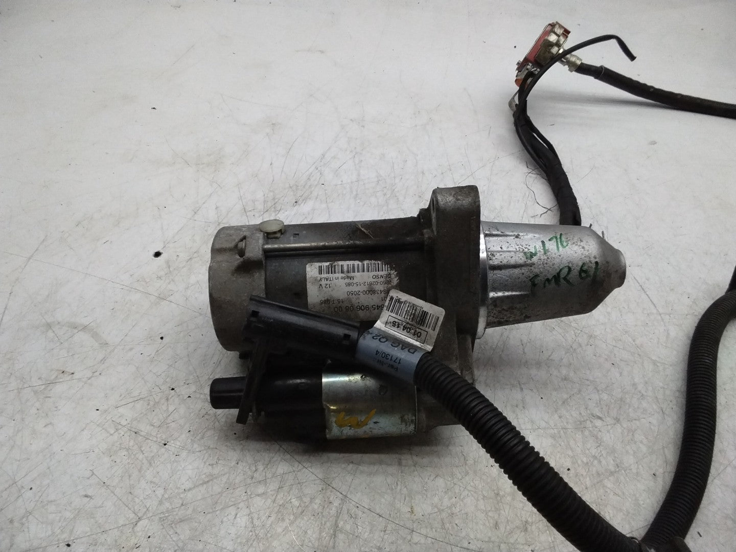 MERCEDES BENZ  A-CLASS W176 STARTER MOTOR DENSO A6459060800 FMR61