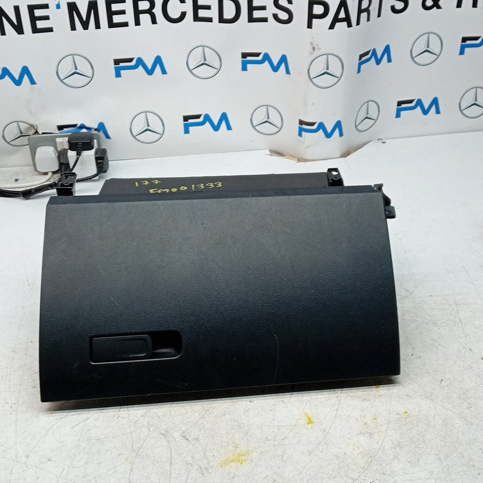 MERCEDES A-CLASS W177 DASHBOARD GLOVEBOX 2016 ON A1776803800 BLACK FM001333