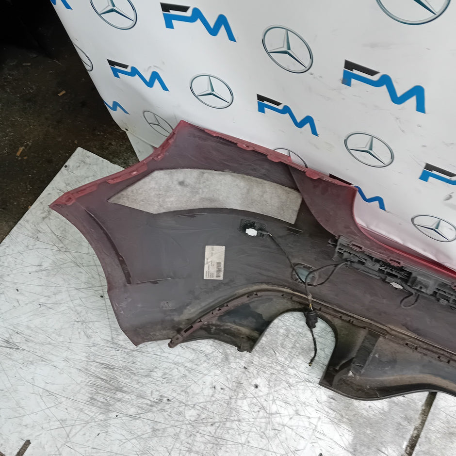 MERCEDES BENZ A-CLASS W176 REAR BUMPER 2012-18 A1768850125 RED  FMX29