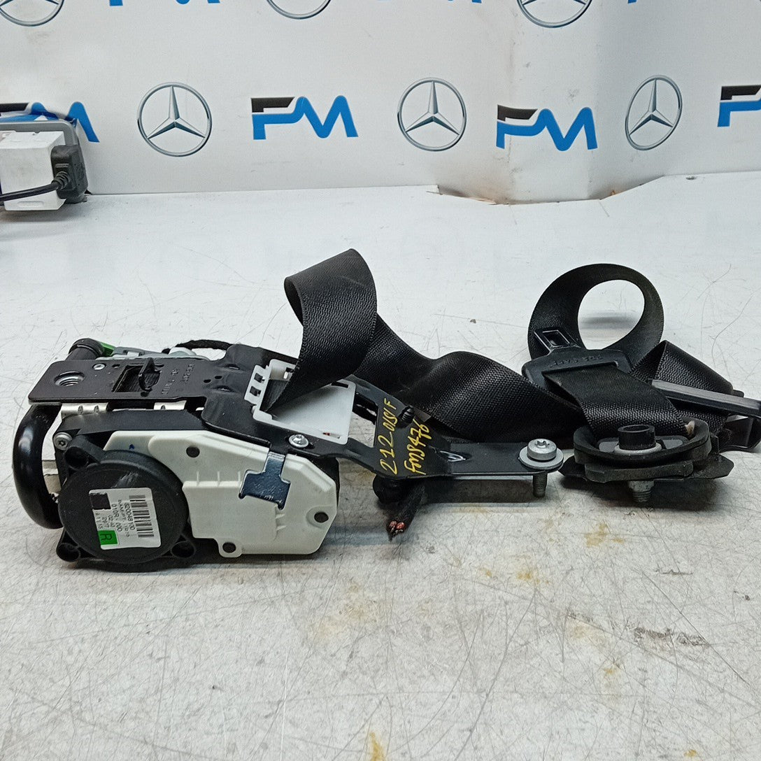 MERCEDES E-CLASS W212 SEAT BELT FRONT RIGHT DRIVER SIDE OSF A2128600886 FMS476