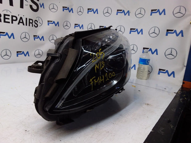 2017 MERCEDES C CLASS W205 HEADLIGHT FACELIFT PASSENGER NS A2059069404 FMH100