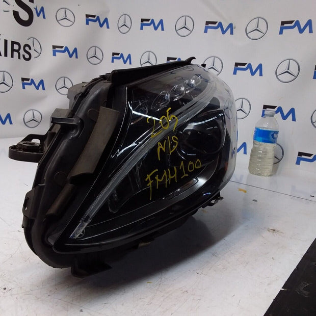 2017 MERCEDES C CLASS W205 HEADLIGHT FACELIFT PASSENGER NS A2059069404 FMH100