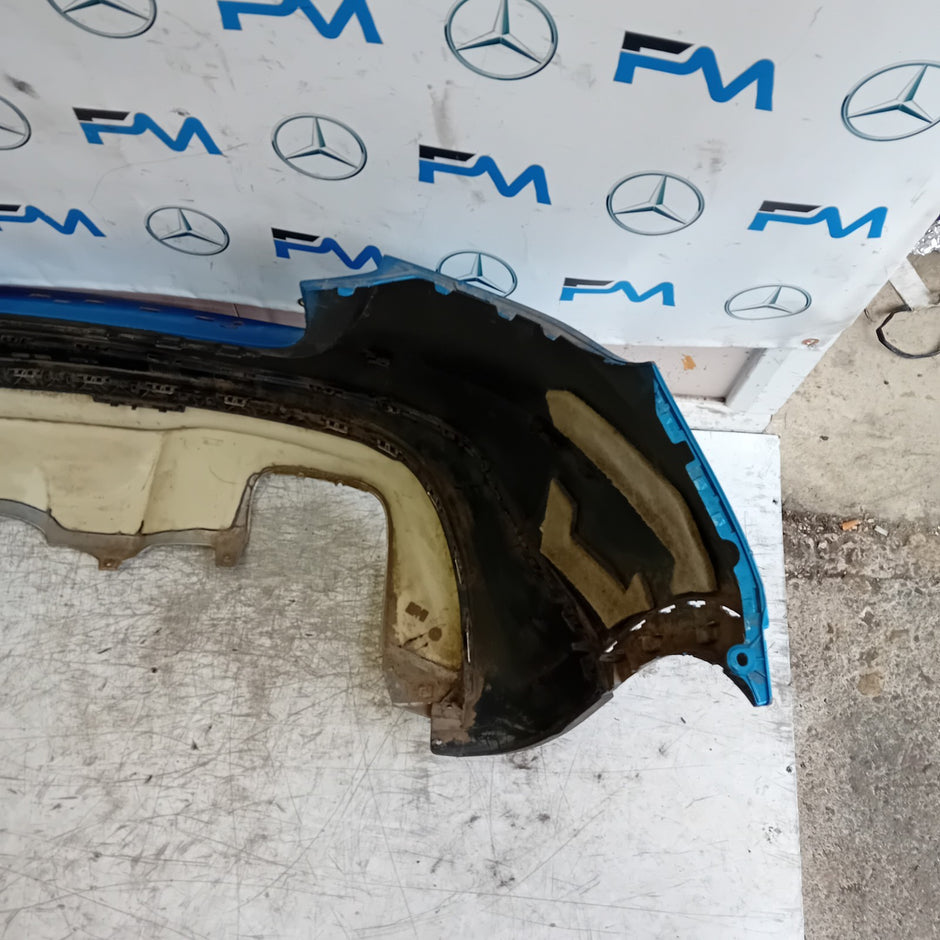 MERCEDES BENZ GLA X156 REAR BUMPER BLUE 2014-19 A1568852425 FMX119