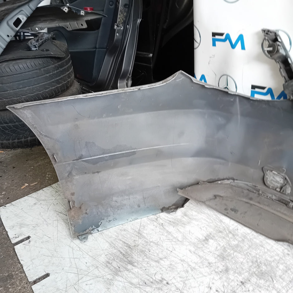 MERCEDES BENZ C-CLASS W205 SALOON REAR BUMPER 2015 SILVER A2058850138 FMX59