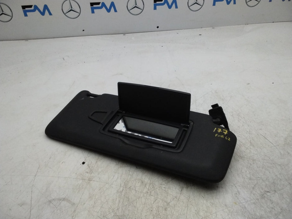  MERCEDES A-CLASS W177 FRONT RIGHT DRIVER SIDE SUN VISOR A1778106200 FMR42