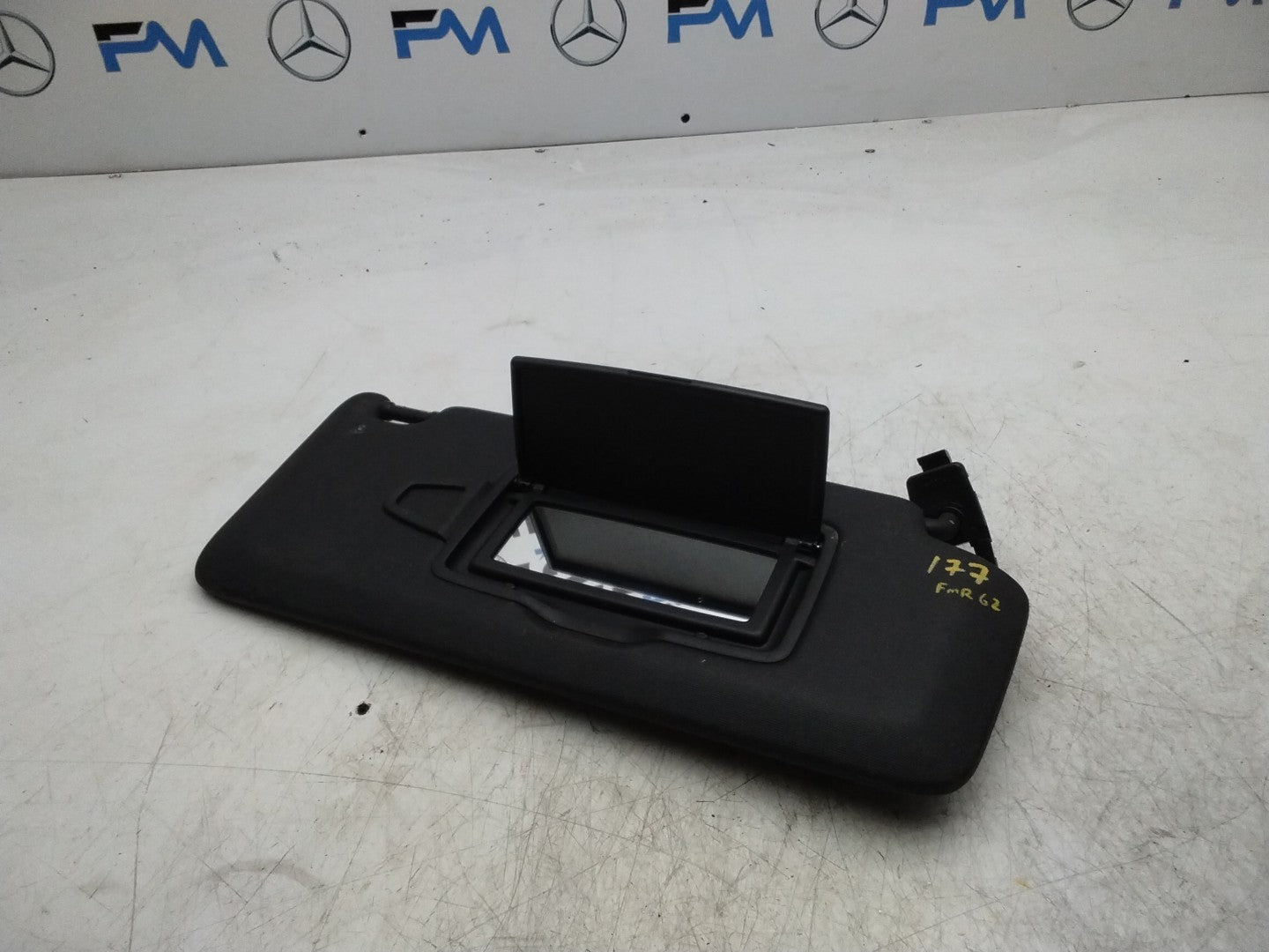  MERCEDES A-CLASS W177 FRONT RIGHT DRIVER SIDE SUN VISOR A1778106200 FMR42
