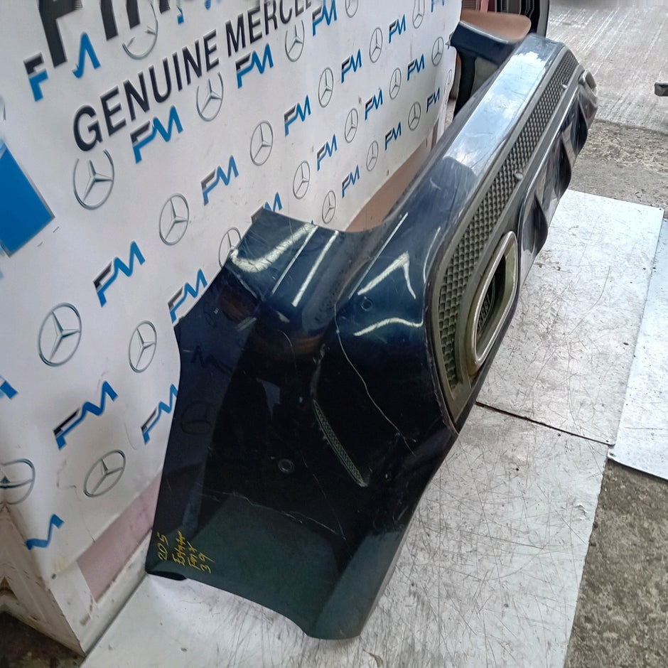 MERCEDES C-CLASS S205 EST REAR BUMPER 2014 BLUE  A2058856238 COMPLETE FMX39