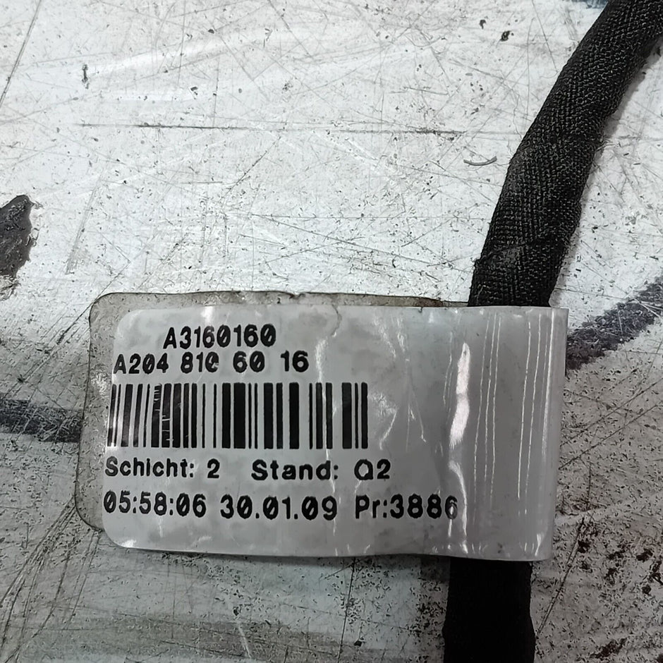 2008 MERCEDES C CLASS W204 DRIVER SIDE ELECTRIC WING MIRROR A2048106016