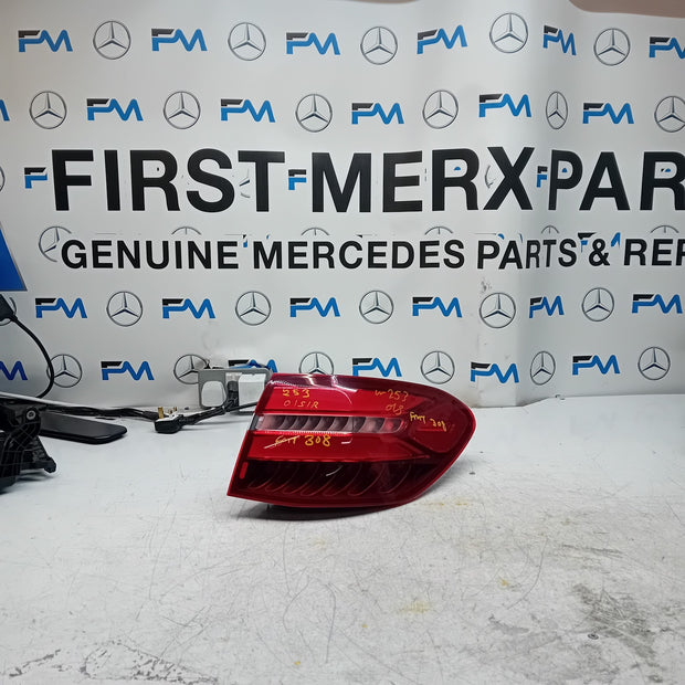 MERCEDES BENZ  GLC W253 DRIVER SIDE RIGHT REAR TAIL LIGHT 2016 FMT308
