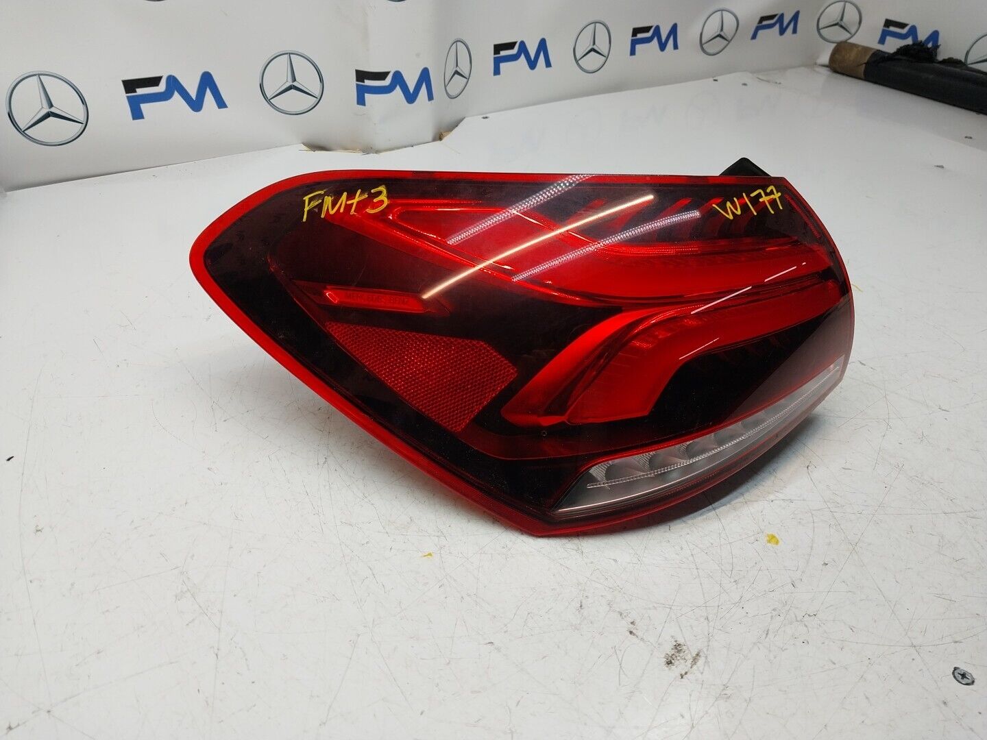 MERCEDES A CLASS REAR BOOT TAIL LIGHT LEFT SALOON W177 2018-23 A1779067100 FMT3