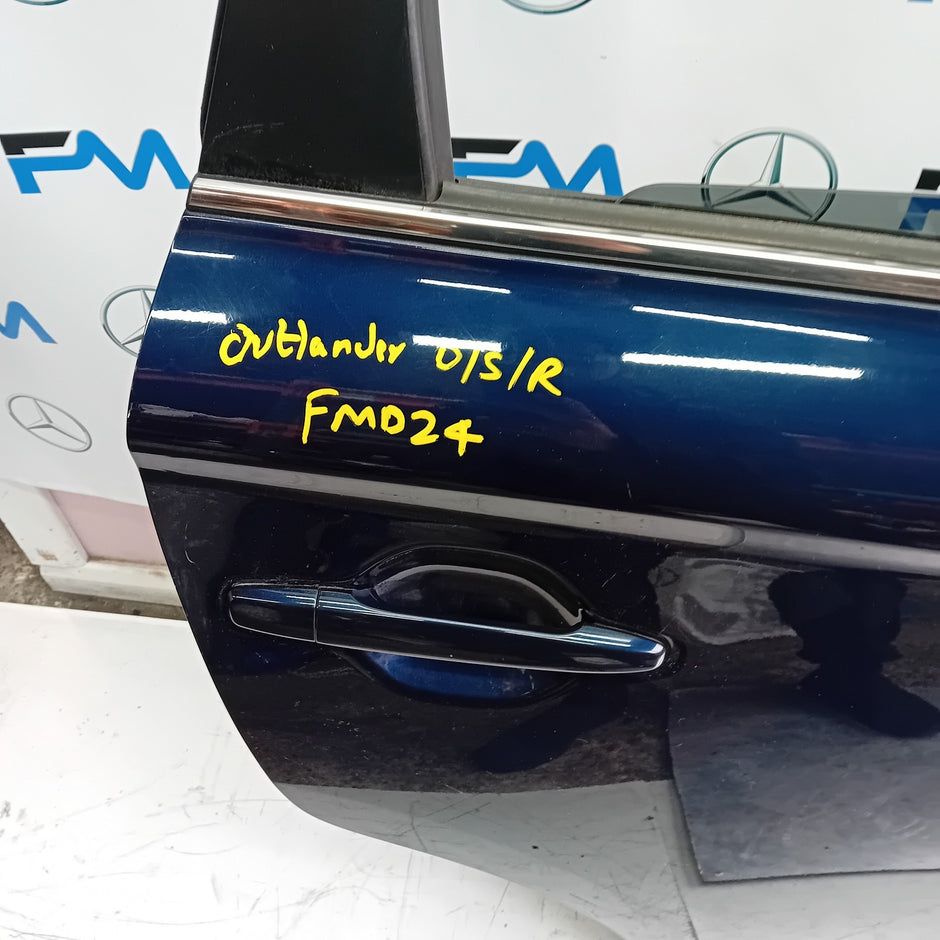 MITSUBISHI OUTLANDER  DRIVER REAR DOOR (OFF SIDE REAR) BLUE FMD24