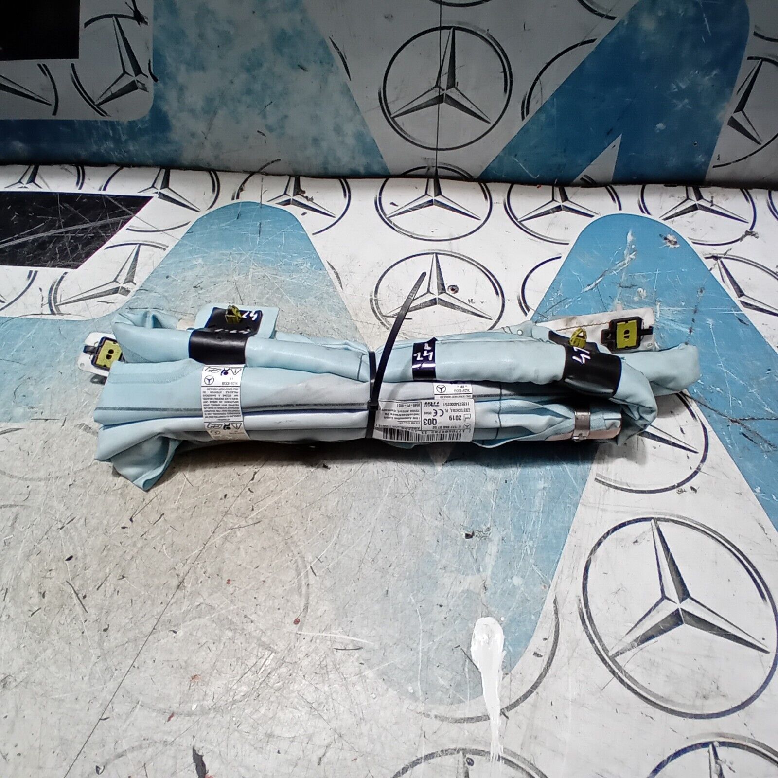 2018-23 MERCEDES A CLASS W177 CURTAIN AIRBAG PASSENGER SIDE LEFT A1778600702