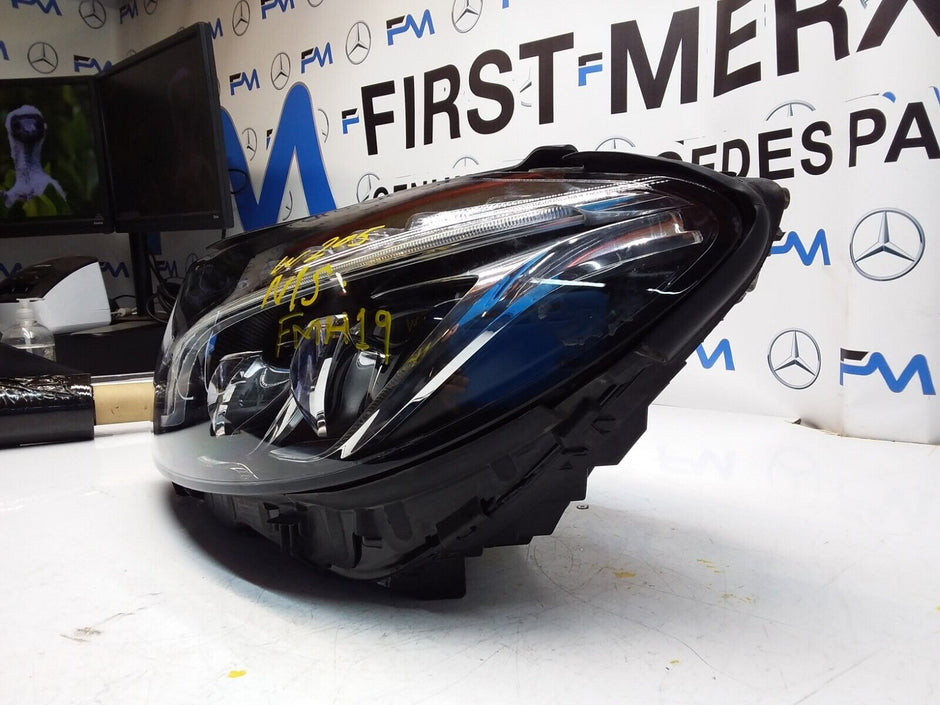 2017 MERCEDES C-CLASS W205 N/S Passenger Side Front Headlight A20539063104 FMH19