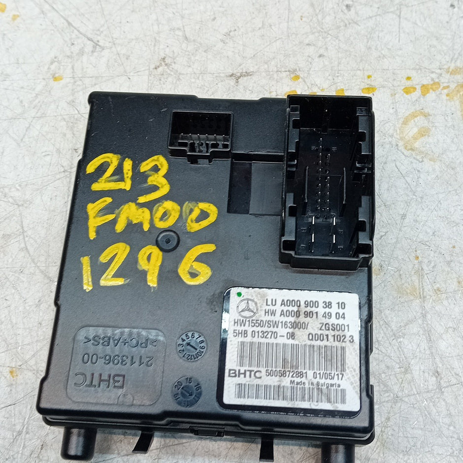 MERCEDES E-CLASS 2016 W213 AIR CONDITIONING CONTROL MODULE A0009003810 FM001296