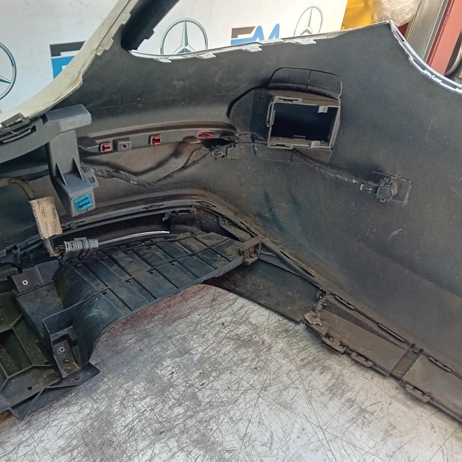 MERCEDES BENZ E-CLASS W213 SLN REAR BUMPER A2138850001 2016 WHITE FMX152