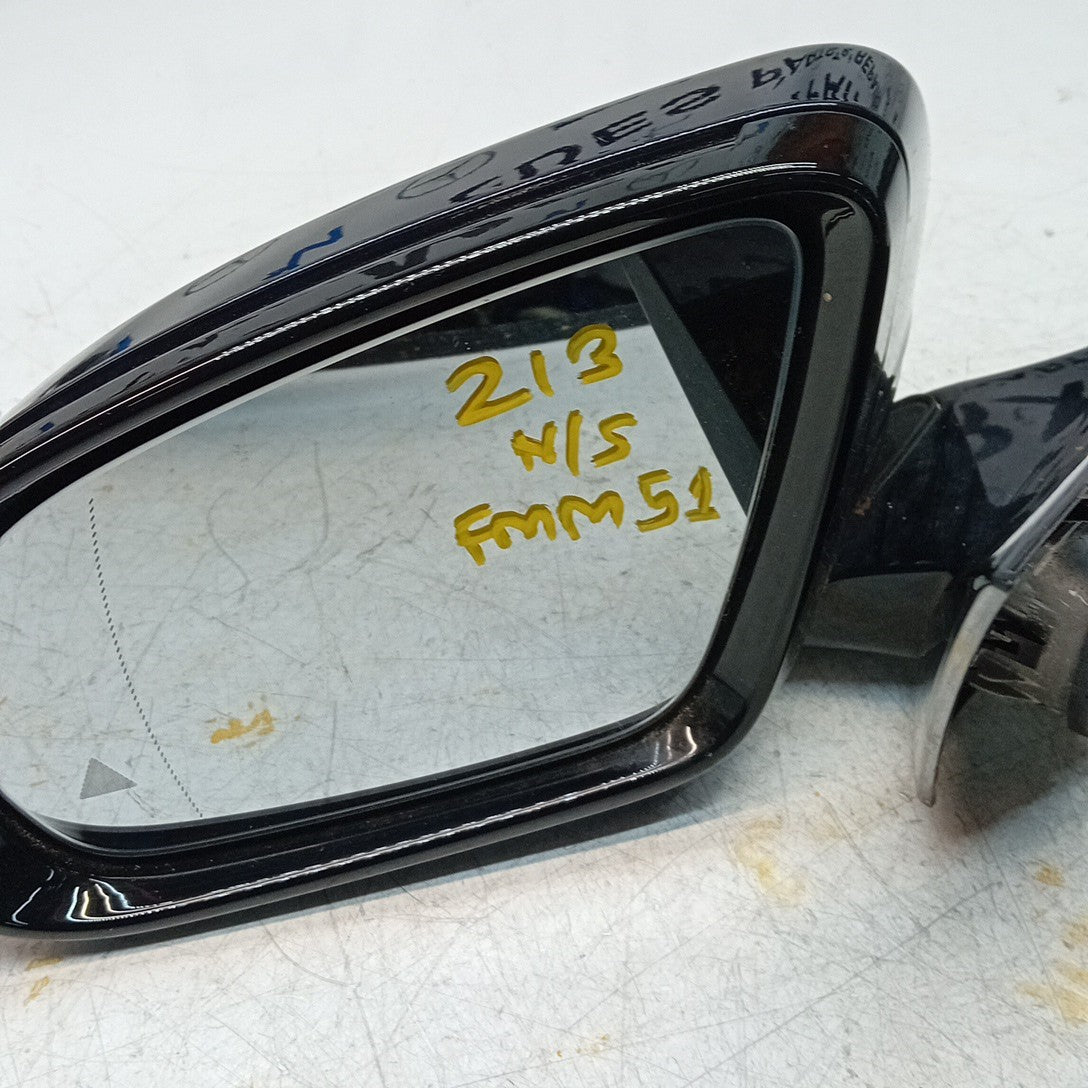 MERCEDES E-CLASS W213 PASSENGER SIDE WING MIRROR BLUE A2138103900 PL BS 16 FMM51