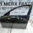 MERCEDES C-CLASS W205 SLN PASSENGE FRONT DOOR NSF BLACK 2014 ON FMD373