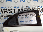 MERCEDES BENZ  C-CLASS W205 DRIVER SIDE REAR DOOR O/S/R COMPLETE WHITE FMD82
