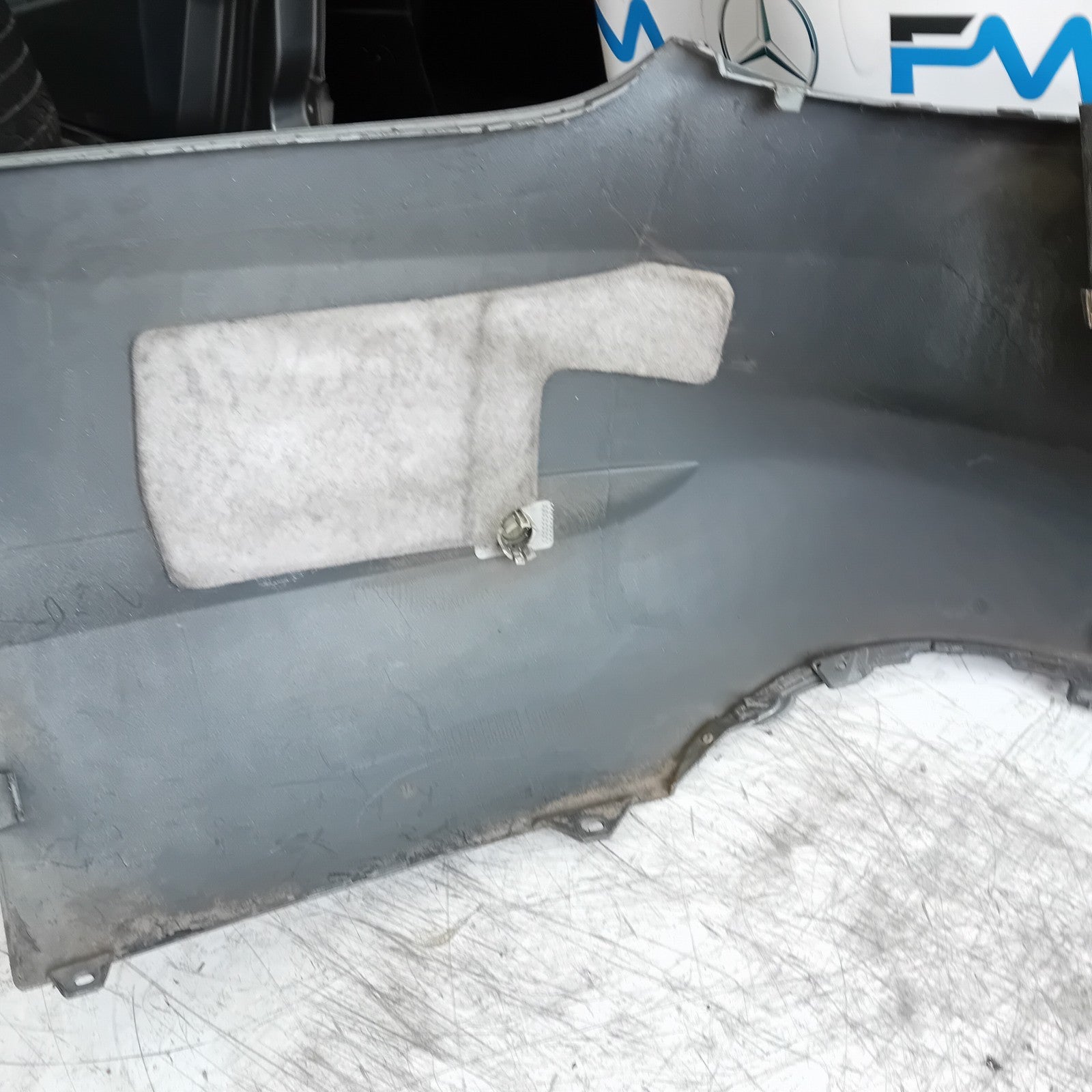 MERCEDES C-CLASS S205 EST REAR BUMPER 2014 GREY  A2058853838 COMPLETE FMX40