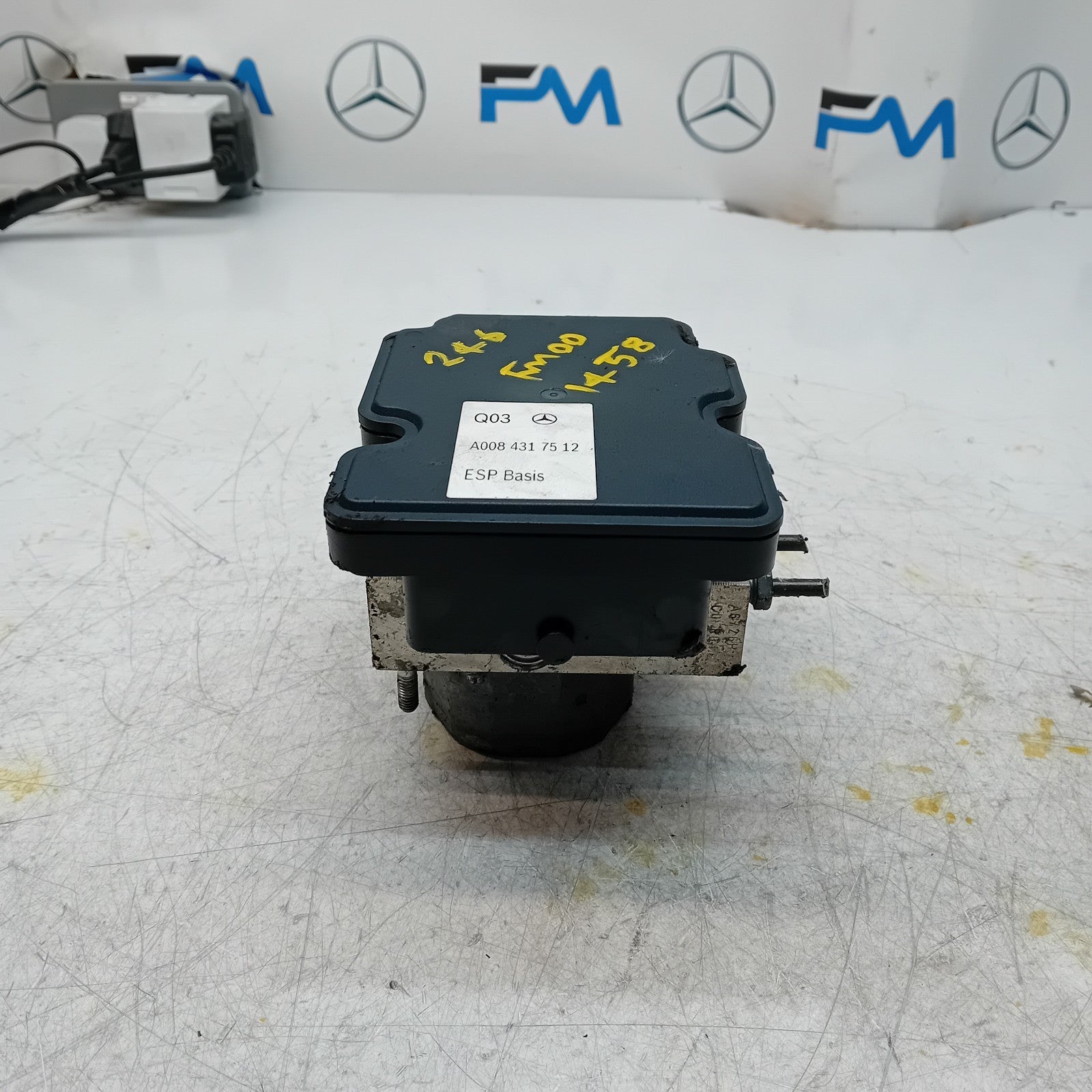 MERCEDES BENZ B-CLASS W246 ABS PUMP CONTROL MODULE UNIT A0084317512 FM001458