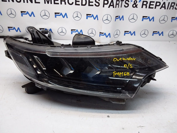 MITSUBISHI OUTLANDER MK3 2018 HEADLIGHT DRIVER SIDE LEFT R009A Z8CX FMH68